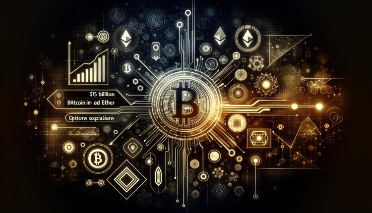 $15 Billion Bitcoin and Ether Options Expiry Set to Trigger Major Market Movements