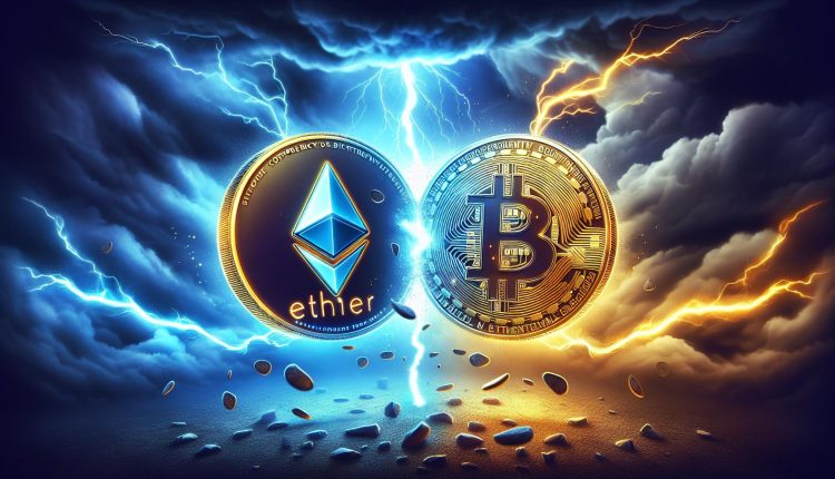 Altcoin Investors Beware: A Looming Death Cross Between Ether and Bitcoin Spells Trouble Ahead!