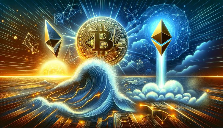 Bitcoin Takes the Lead in Crypto Surge, While Ethereum Dips Amid New ETF Launch