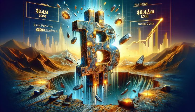 Bitcoin Miner Riot Platforms Faces Soaring Costs: Q2 Loss Expands to $84.4M