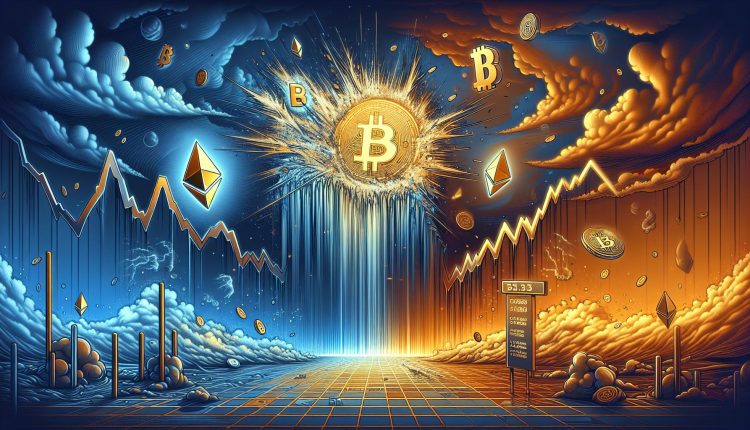Bitcoin Plunges to $53K and Ether Dips Below Zero for 2024 Amid Market Chaos