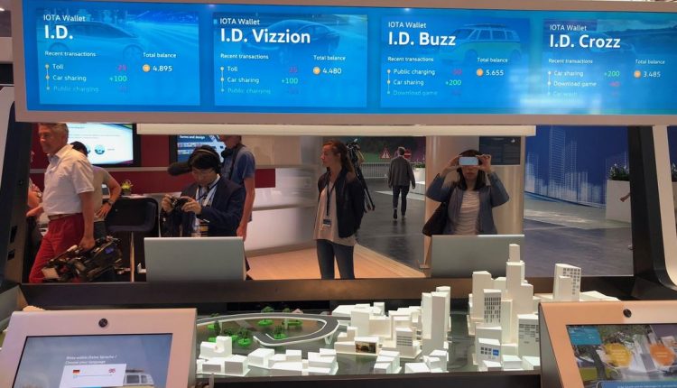 IOTA Cebit Volkswagen